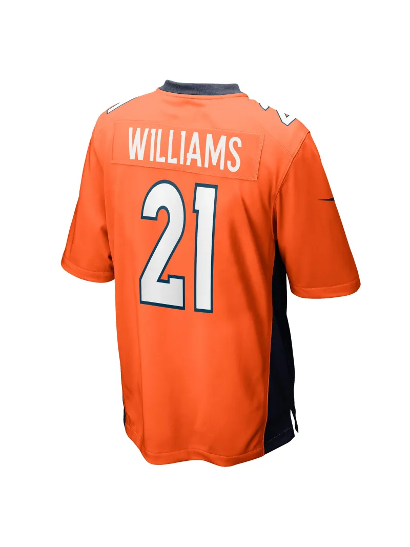  Men's Denver Broncos K'Waun Williams Nike Orange Game Jersey