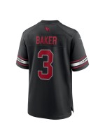 Men's Arizona Cardinals Budda Baker Nike Black Game Jersey