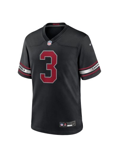 Men's Arizona Cardinals Budda Baker Nike Black Game Jersey 02
