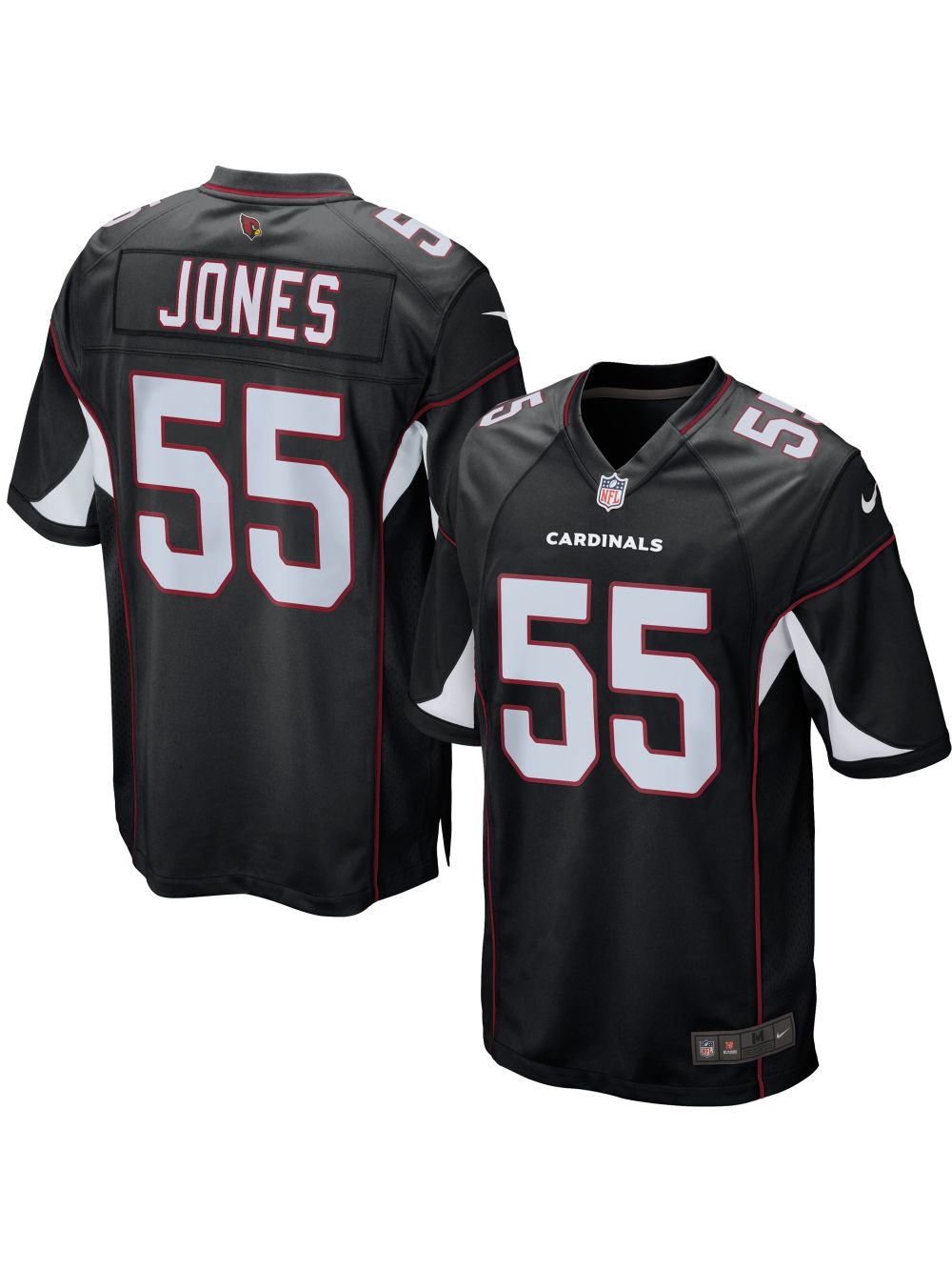 Men's Arizona Cardinals Chandler Jones Nike Black Game Jersey