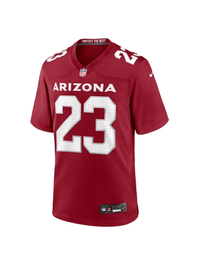 Men's Arizona Cardinals Corey Clement Nike Cardinal Team Game Jersey 02