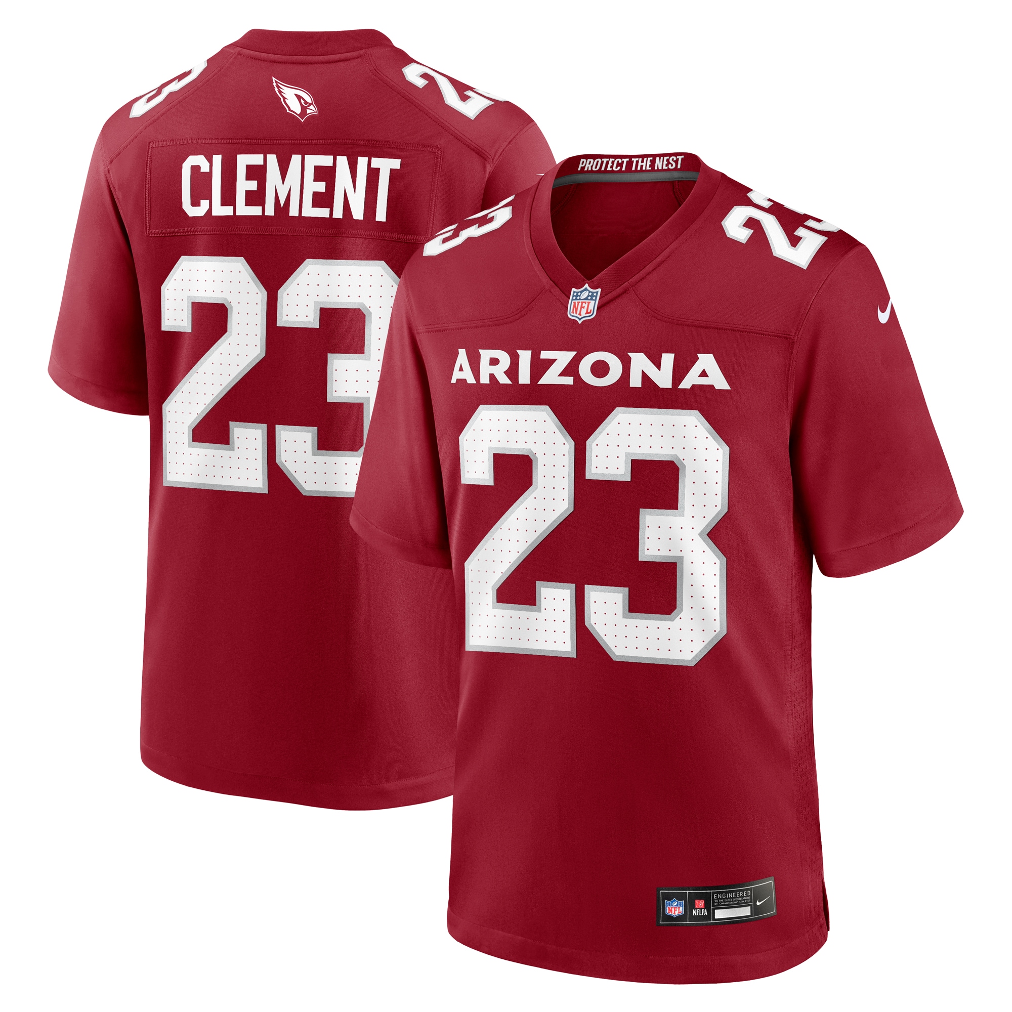Men's Arizona Cardinals Corey Clement Nike Cardinal Team Game Jersey