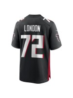 Men's Atlanta Falcons LaCale London Nike Black Game Jersey