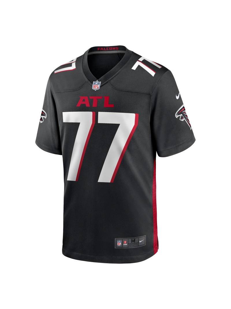 Men's Atlanta Falcons Storm Norton Nike Black Game Jersey
