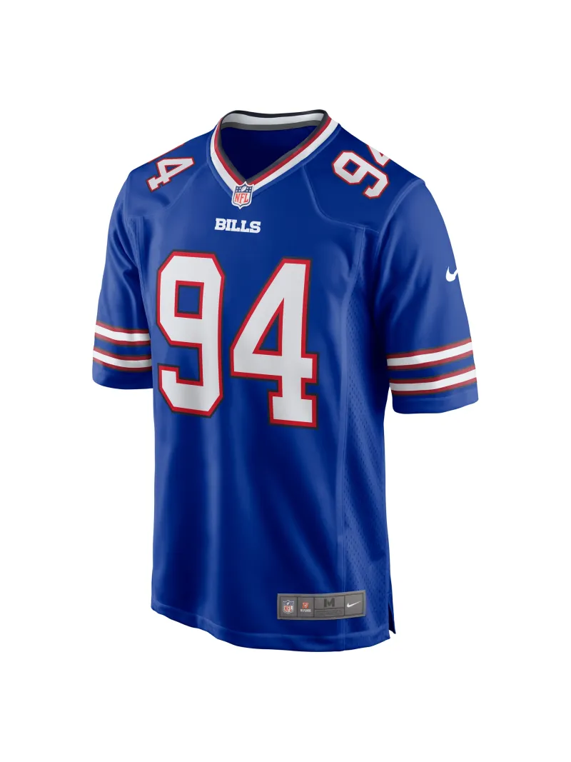 Men's Buffalo Bills Andrew Brown Nike Royal Game Jersey