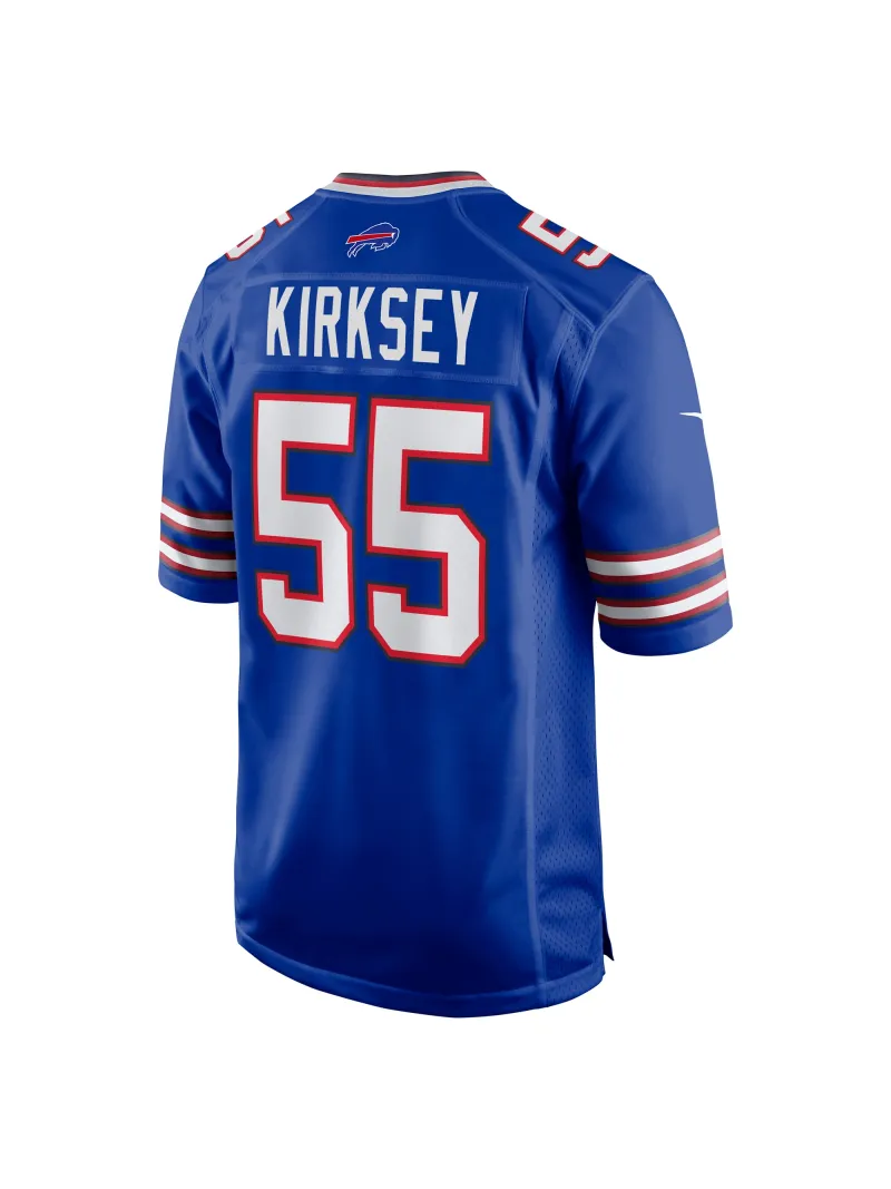 Men's Buffalo Bills Christian Kirksey Nike Royal Team Game Jersey