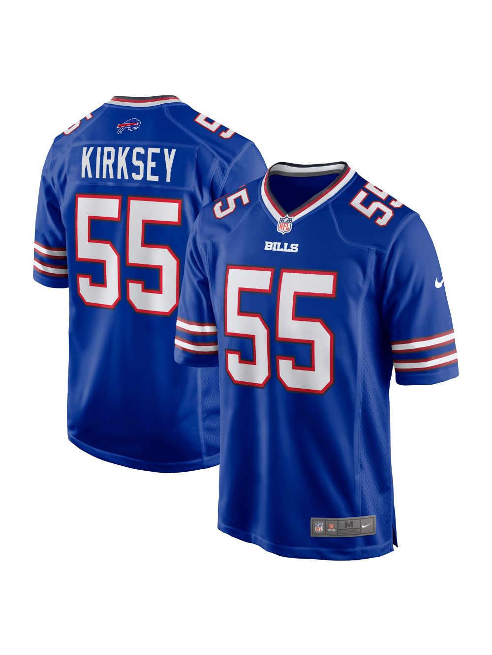 Men's Buffalo Bills Christian Kirksey Nike Royal Team Game Jersey