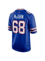 Men's Buffalo Bills Garrett McGhin Nike Royal Team Game Jersey