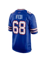Men's Buffalo Bills Germain Ifedi Nike Royal Team Game Jersey