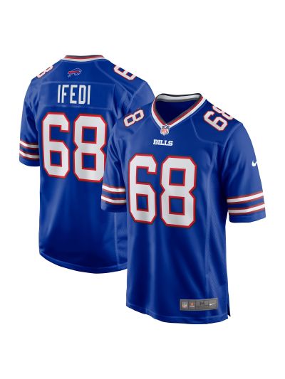 Men's Buffalo Bills Germain Ifedi Nike Royal Team Game Jersey 01