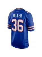 Men's Buffalo Bills Herb Miller Nike Royal Game Jersey