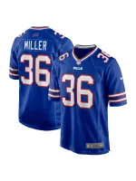Men's Buffalo Bills Herb Miller Nike Royal Game Jersey