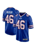 Men's Buffalo Bills Ja'Marcus Ingram Nike Royal Player Game Jersey