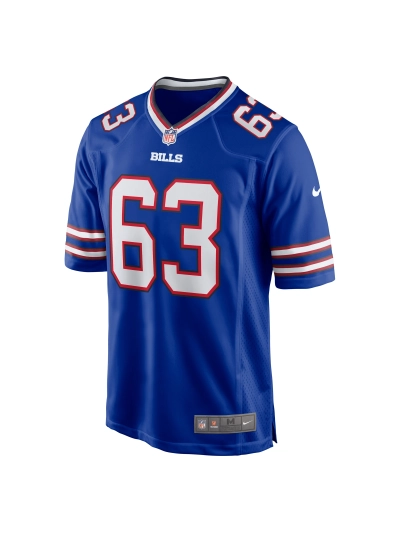 Men's Buffalo Bills Kevin Jarvis Nike Royal Team Game Jersey 02