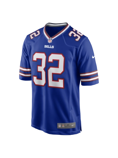 Men's Buffalo Bills Kyron Brown Nike Royal Game Jersey 02