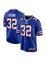 Men's Buffalo Bills Kyron Brown Nike Royal Game Jersey