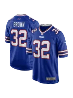 Men's Buffalo Bills Kyron Brown Nike Royal Game Jersey