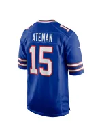 Men's Buffalo Bills Marcell Ateman Nike Royal Team Game Jersey