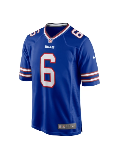 Men's Buffalo Bills Shane Buechele Nike Royal Team Game Jersey 02