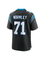 Men's Carolina Panthers Chris Wormley Nike Black Game Jersey
