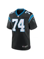Men's Carolina Panthers David Sharpe Nike Black Team Game Jersey