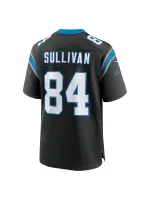 Men's Carolina Panthers Stephen Sullivan Nike Black Team Game Jersey