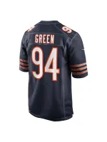 Men's Chicago Bears Rasheem Green Nike Navy Game Jersey