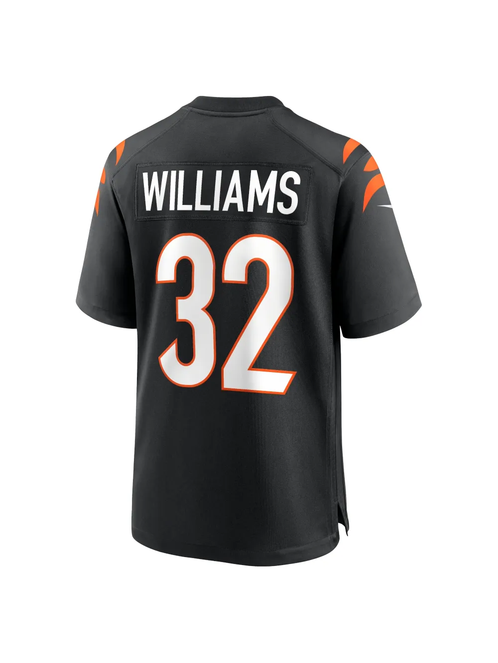 Men's Cincinnati Bengals Trayveon Williams Nike Black Game Jersey