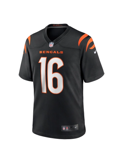 Men's Cincinnati Bengals Trenton Irwin Nike Black Game Player Jersey 02