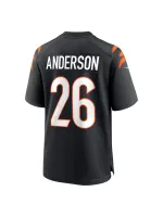 Men's Cincinnati Bengals Tycen Anderson Nike Black Game Player Jersey