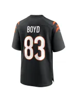 Men's Cincinnati Bengals Tyler Boyd Nike Black Player Game Jersey