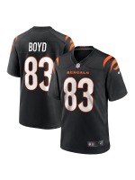 Men's Cincinnati Bengals Tyler Boyd Nike Black Player Game Jersey