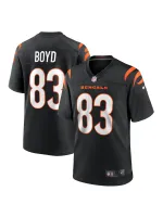 Men's Cincinnati Bengals Tyler Boyd Nike Black Player Game Jersey