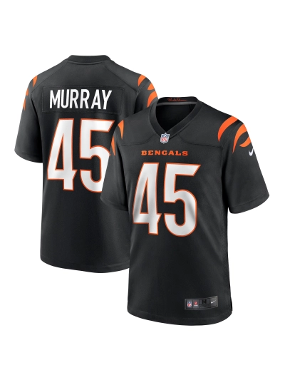 Men's Cincinnati Bengals Tyler Murray Nike Black Team Game Jersey 01