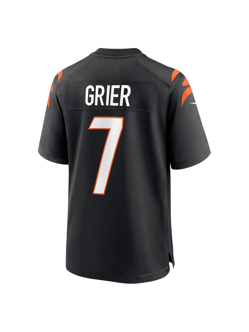 Men's Cincinnati Bengals Will Grier Nike Black Team Game Jersey