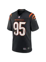 Men's Cincinnati Bengals Zach Carter Nike Black Game Player Jersey