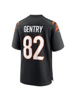 Men's Cincinnati Bengals Zach Gentry Nike Black Game Jersey