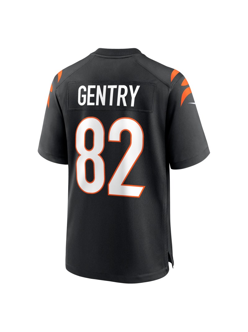 Men's Cincinnati Bengals Zach Gentry Nike Black Game Jersey