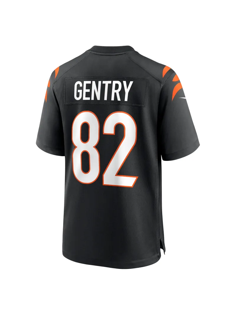 Men's Cincinnati Bengals Zach Gentry Nike Black Game Jersey
