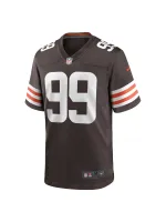 Men's Cleveland Browns Za'Darius Smith Nike Brown Team Game Jersey