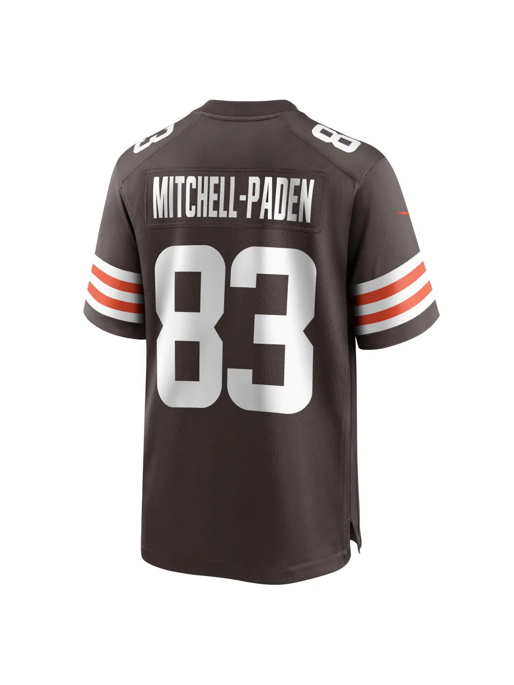 Men's Cleveland Browns Zaire Mitchell-Paden Nike Brown Team Game Jersey