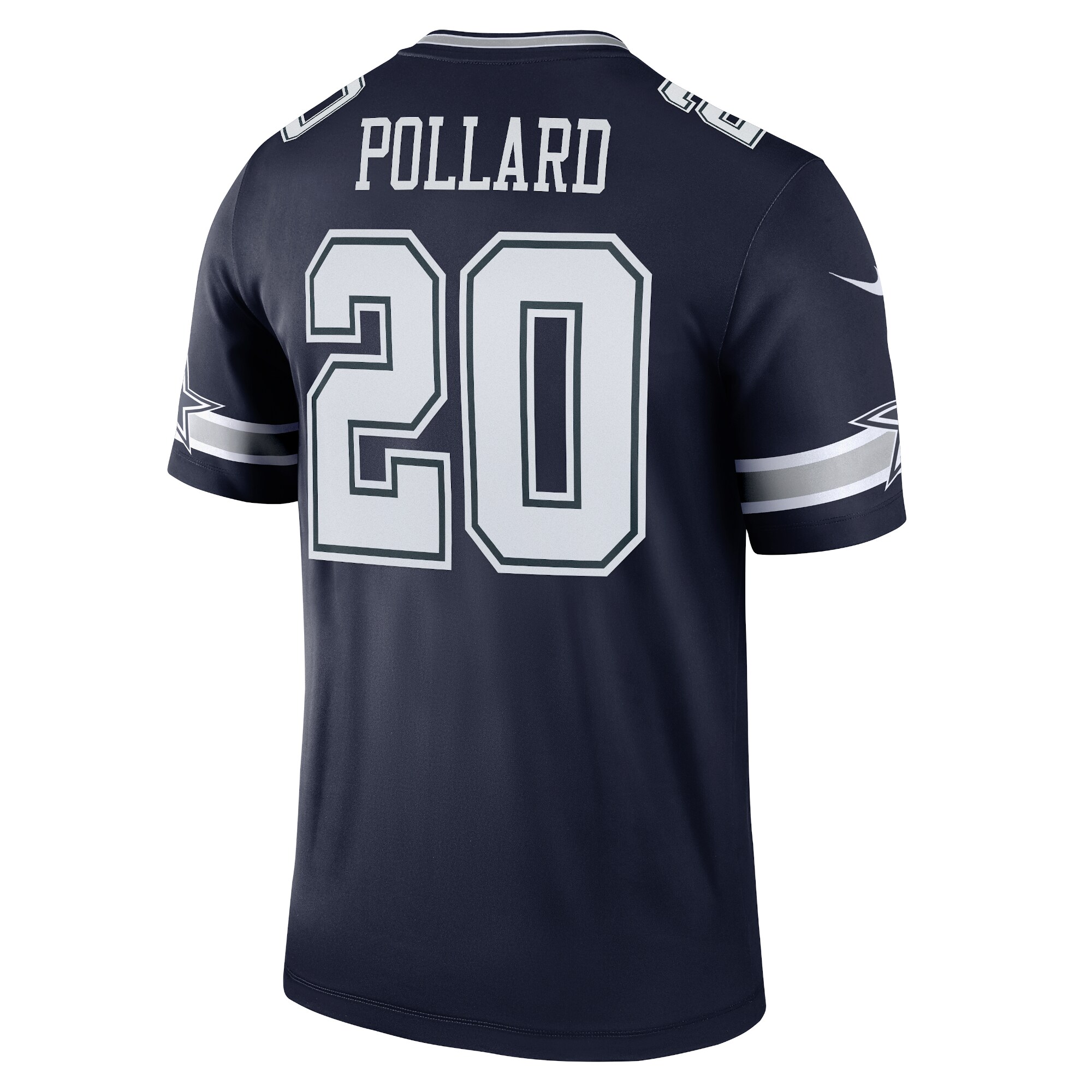 Men's Dallas Cowboys Tony Pollard Nike Navy Legend Player Jersey