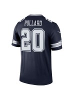 Men's Dallas Cowboys Tony Pollard Nike Navy Legend Player Jersey