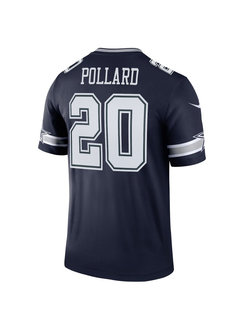 Men's Dallas Cowboys Tony Pollard Nike Navy Legend Player Jersey