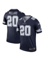 Men's Dallas Cowboys Tony Pollard Nike Navy Legend Player Jersey