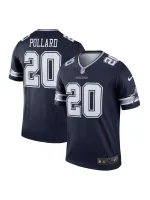 Men's Dallas Cowboys Tony Pollard Nike Navy Legend Player Jersey