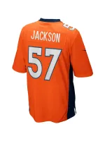 Men's Denver Broncos Tom Jackson Nike Orange Game Retired Player Jersey