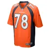 Men's Denver Broncos William Sherman Nike Orange Team Game Jersey