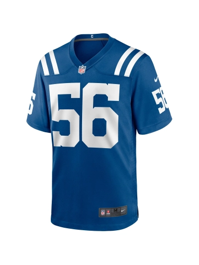  Men's Indianapolis Colts Quenton Nelson Nike Royal Player Game Jersey 02