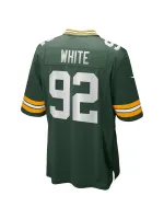 Men's Green Bay Packers Reggie White Nike Green Retired Player Game Jersey